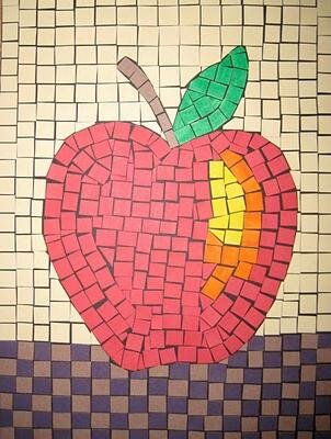 Аппликация мозаика