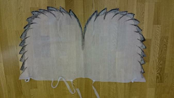 костюм журавля для мальчика своими руками