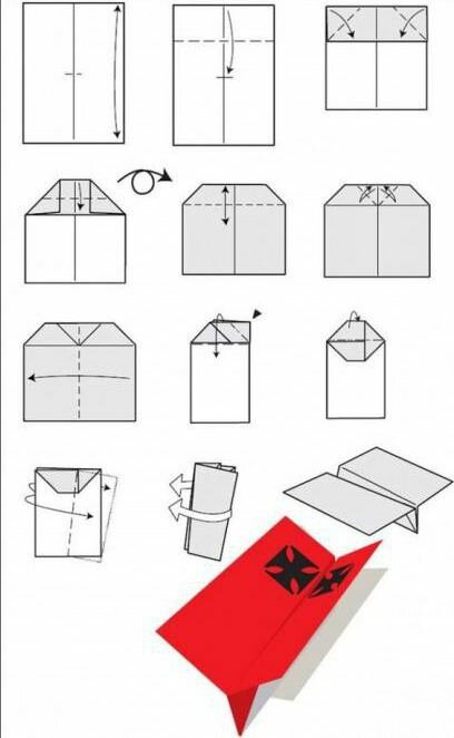 как сделать бумажный саолетик который долго летает 