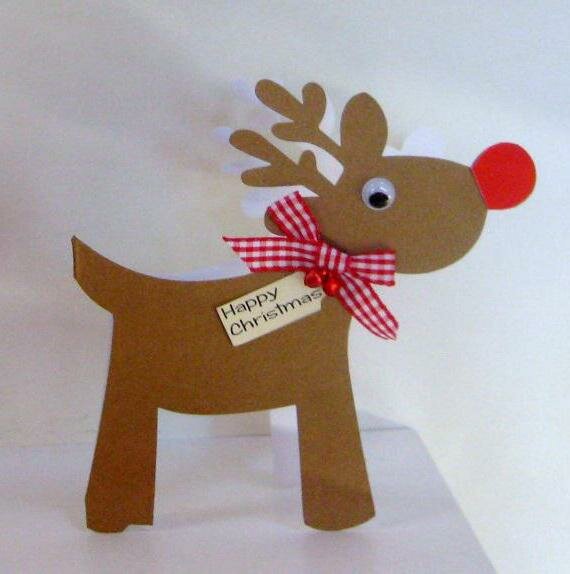 как сделать оленя из бумаги своими руками