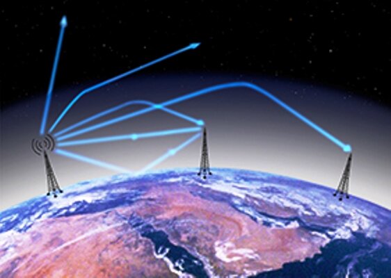 Радиоволны беспроводной сети