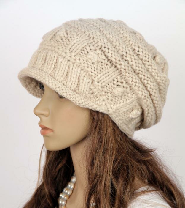 как связать шапку спицами для начинающих