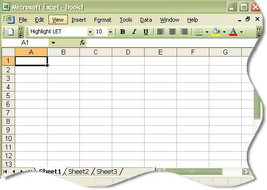 табличный процессор excel 