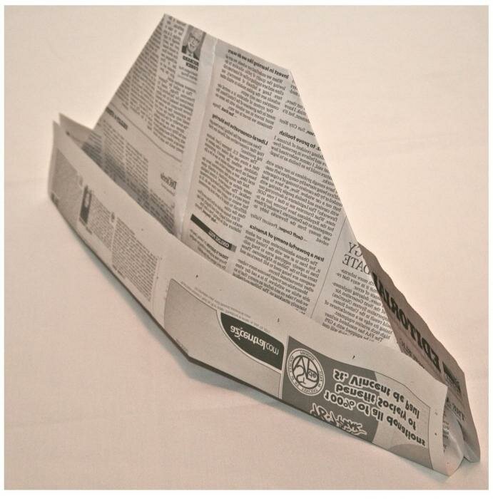 головные уборы из бумаги