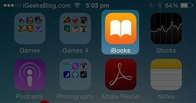 Как удалить книги из iBooks? Обзор обновлённого iBooks