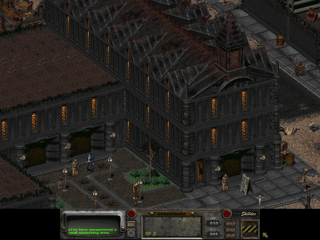 Fallout 2, Дыра: поиски Фреда, получение квеста, прохождение, графика, сюжет игры и персонажи