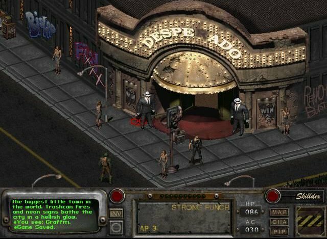 Fallout 2, Дыра: поиски Фреда, получение квеста, прохождение, графика, сюжет игры и персонажи