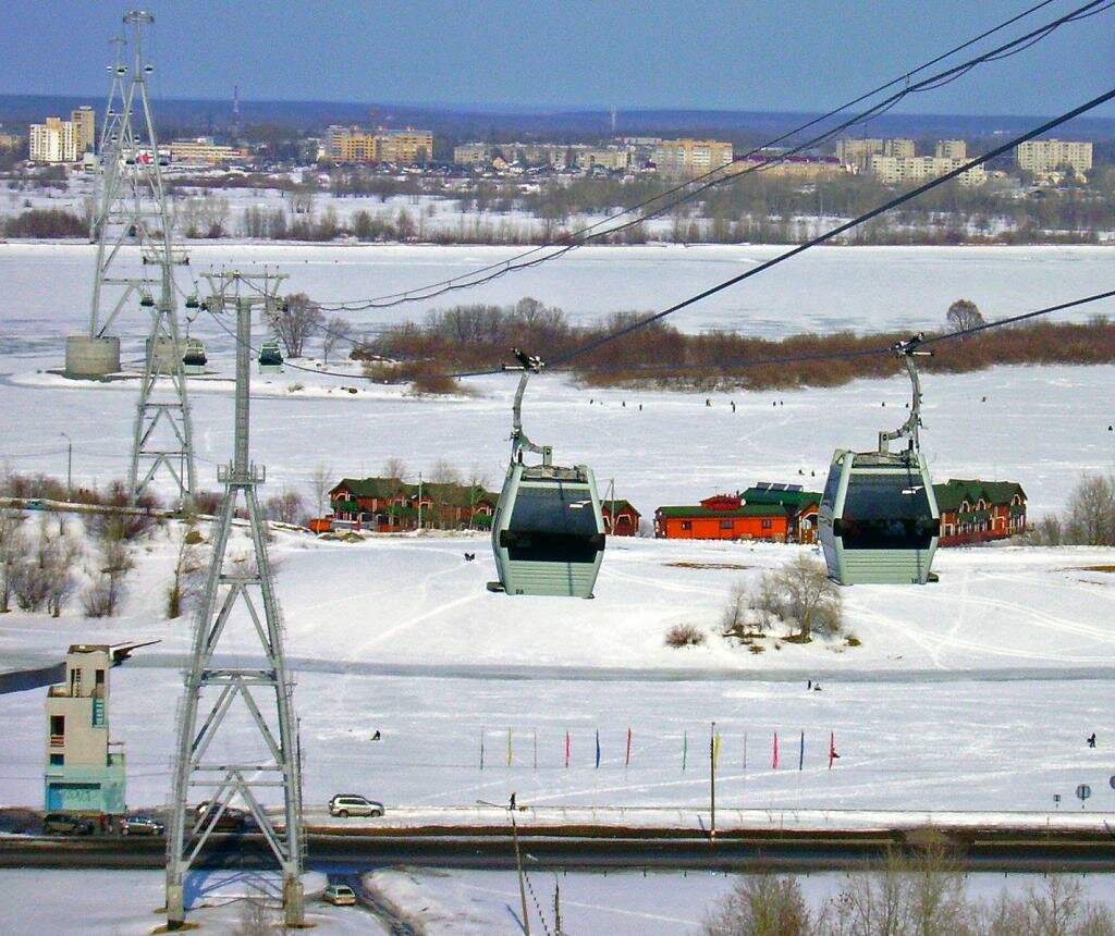 Нижегородская канатная дорога на Бор