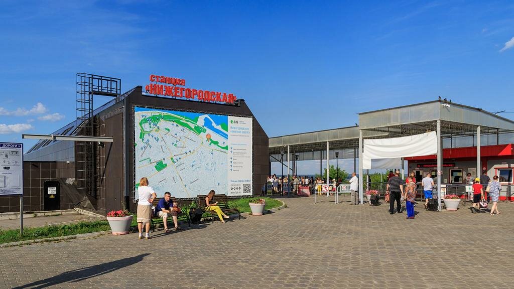 Нижегородская канатная дорога на Бор