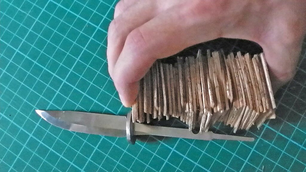 Строение ножа и описание всех элементов